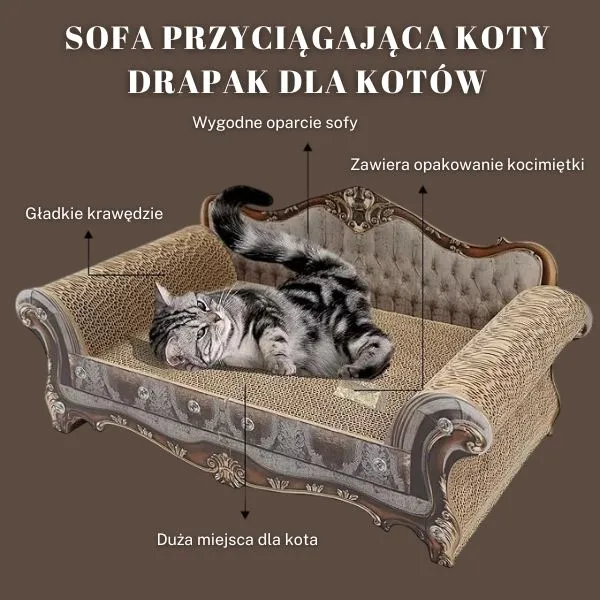 SofaKota™ - DRAPAK DLA KOTA