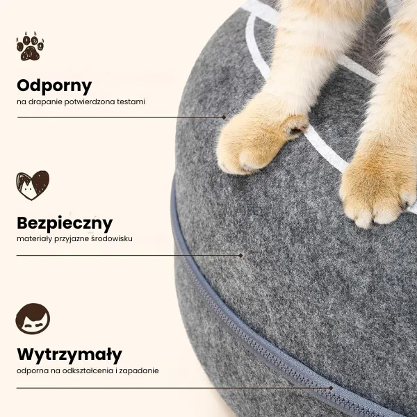 PurrHaven™ - LEGOWISKO DLA KOTA